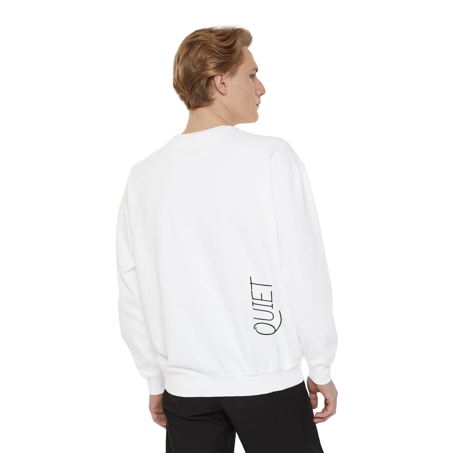 TALK ALOT Garment-Dyed Sweatshirt