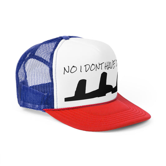 NO I DONT LVRDS trucker Caps