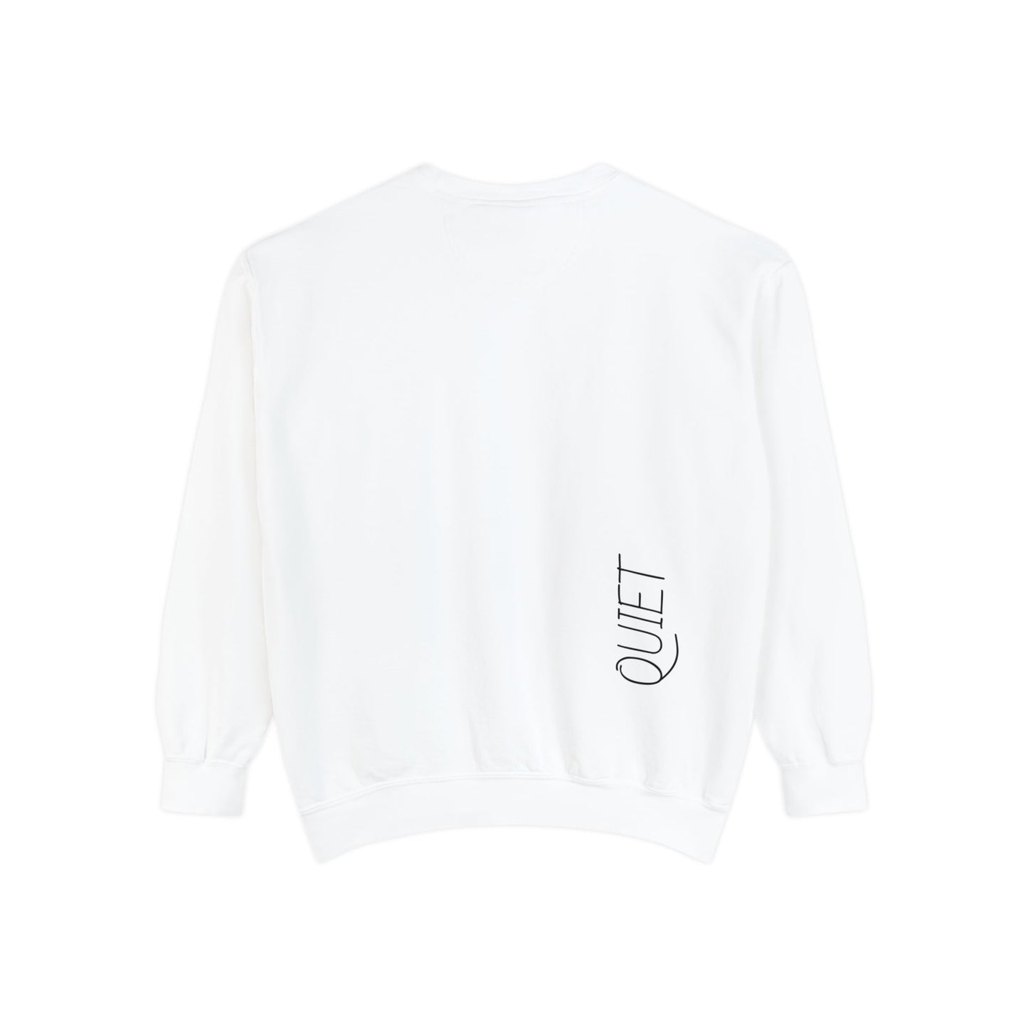 TALK ALOT Garment-Dyed Sweatshirt